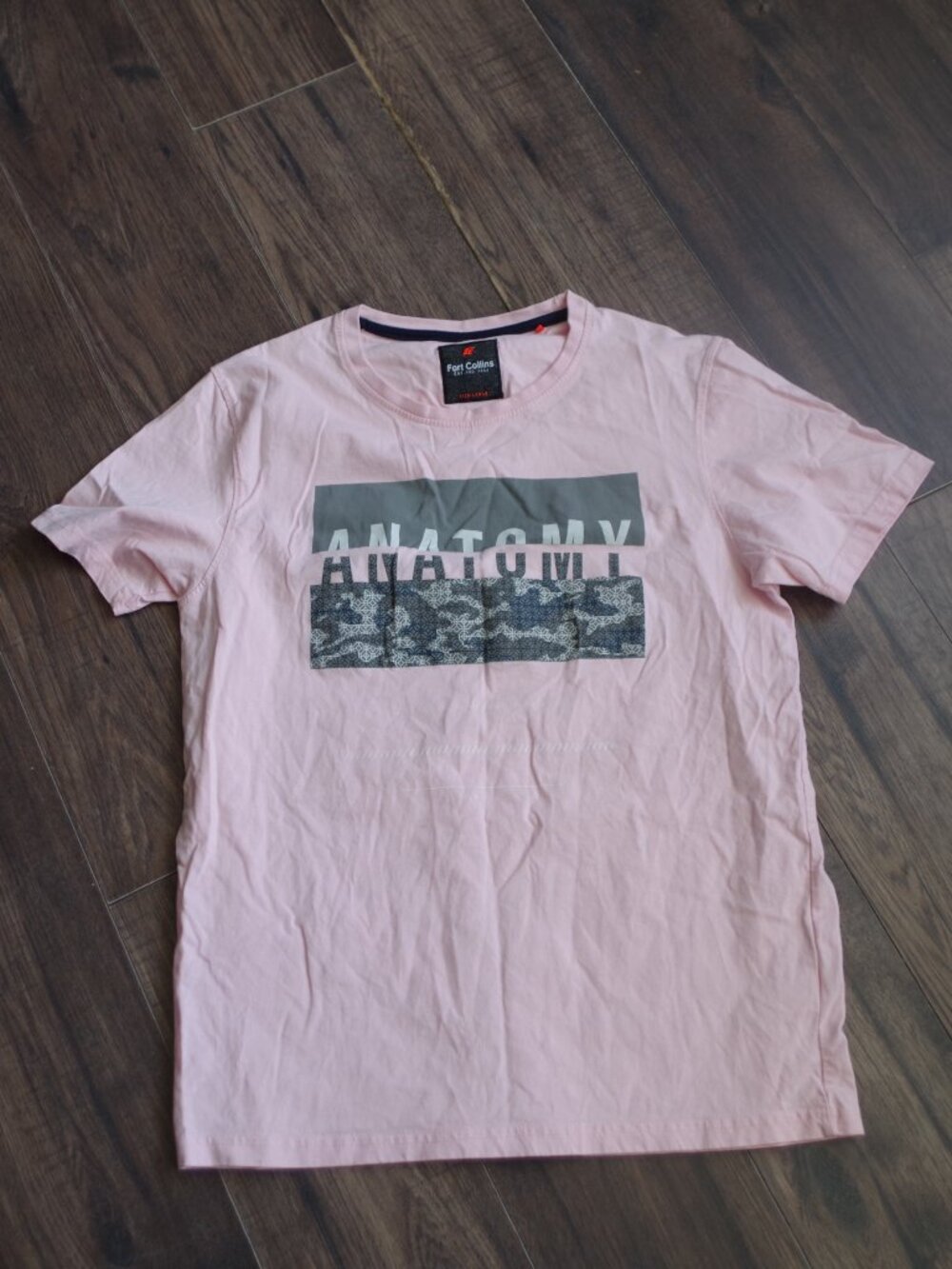 Ladies Pink Anatomy T-Shirt By Fort Collins